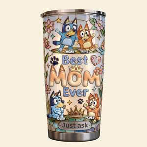 Best Mom Ever Tumbler - Personalized Gifts For Mom 02QHDT090426-Homacus