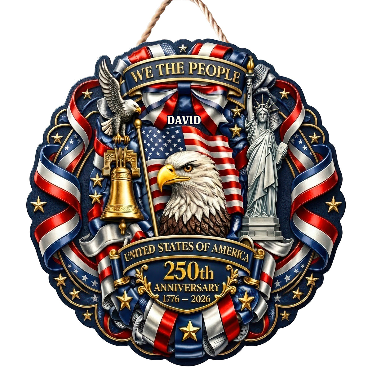 Celebrated America 250th Anniversary Acrylic Sign - Gifts For Patriots 03toqn300526-Homacus
