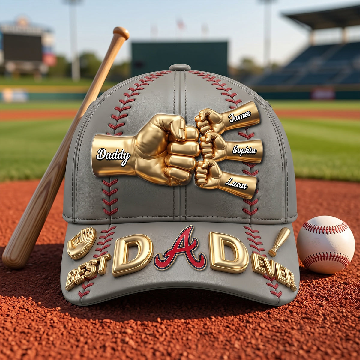 Dad Squad Athletic Club Classic Cap - Personalized Gift For Sporty Dads 03NATN230526-Homacus