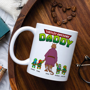 Awesome Daddy Personalized Coffee Mug Gifts For Dad-Homacus