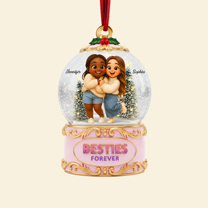 Holiday Besties Christmas Ornament - Custom Photo Gifts For Besties 01pgqn110925-Homacus