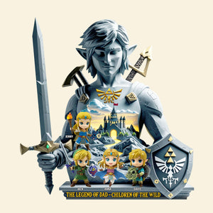 The Legend Dad Acrylic Plaque - Personalized Gifts For Father 01QHTN300425-Homacus