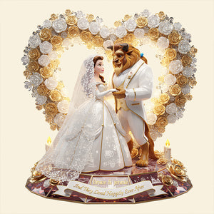 Romantic Wedding Fairy Tales Light Box Personalized Gifts For Couple 02PADT281125-Homacus