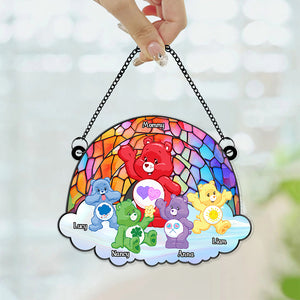 Personalized Gifts For Mom Suncatcher Ornament 04NAPU230424-Homacus