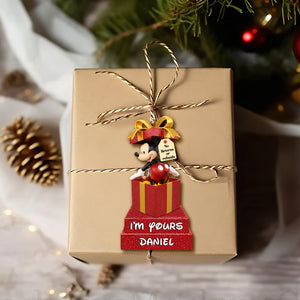 Couple's Sweet Moment Ornament - Personalized Christmas Gift For Couples 02HYLU240925-Homacus