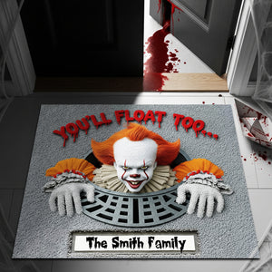 Horror Sewer Halloween Doormat - Personalized Gifts For Movie Fans 02OHLU150825-Homacus