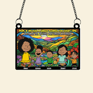 Personalized Gifts For Mom Suncatcher Ornament 04katn140225hh-Homacus