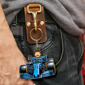 Personalized Gifts For Racers Keychain 05OHQN080225HG-Homacus