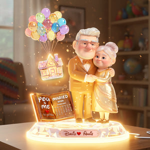 Soulmate Married Couple Light Box - Personalized Gift For Couple 08OHLU111225-Homacus