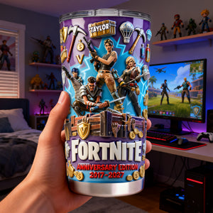 Battle Royale Anniversary Edition Tumbler - Personalized Gift For Gamer 01NALU110226-Homacus
