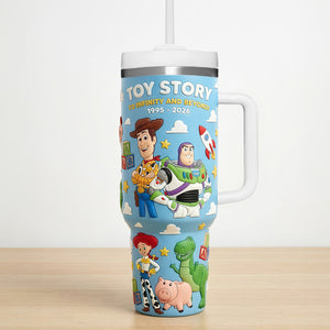 Cute Adventure Characters 40oz Tumbler - Personalized Gifts 02natn090226-Homacus