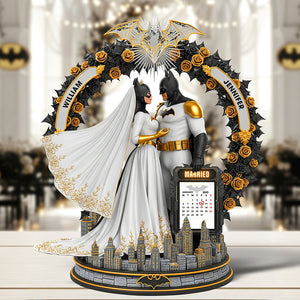 Couple Forever Acrylic Plaque - Personalized Gifts For Couple 03OHQN240625-Homacus