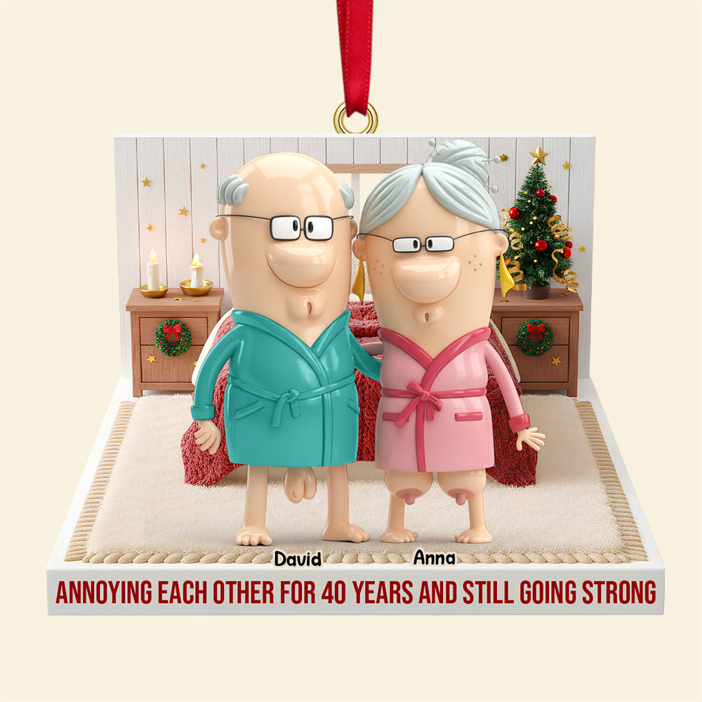 Personalized Funny Gifts For Old Couple Christmas Ornament 03natn021125-Homacus