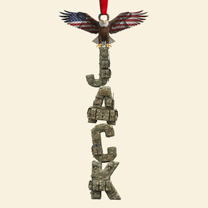 Veteran Alphabet Acrylic Ornament, Personalized Gifts For Christmas 01tgta271025-Homacus