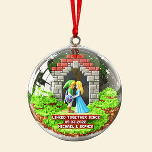Fantasy Adventure Christmas Ornament - Personalized Gifts For Couple 01toqn220825-Homacus