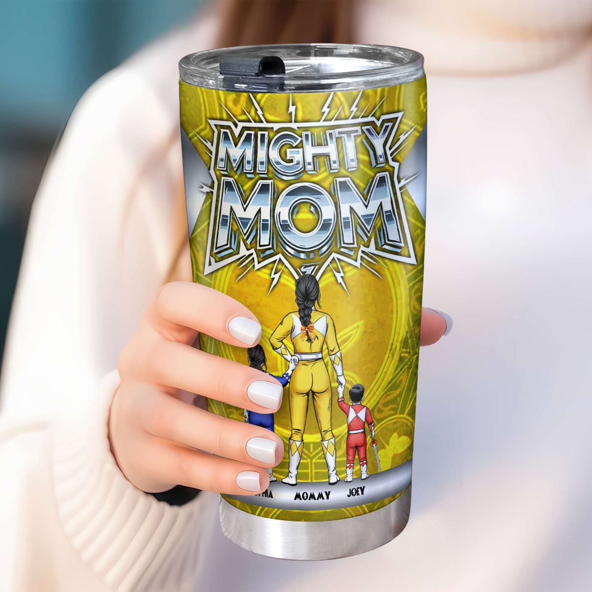 Personalized Gifts For Mom Tumbler 02TGLU210325HH-Homacus