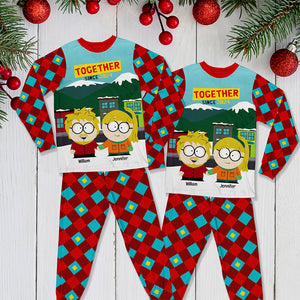 Personalized Gifts For Couple Pajama Set 03toqn261124hg-Homacus