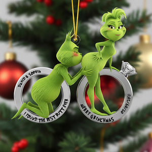 Naughty Couple Christmas Ornament - Personalized Gifts For Couple 05ohqn120925-Homacus