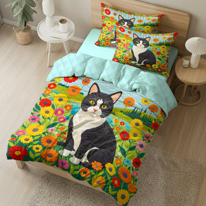 Gifts For Cat Lovers Quilt Bedding Set 03HUDT210125-Homacus