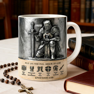 Full Armor Of God Coffee Mug - Personalized Gift For Christian 03TOLU251225-Homacus