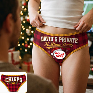 Christmas Private Zone Women's Briefs - Personalized Funny Gifts For Her 03hutn101026-Homacus