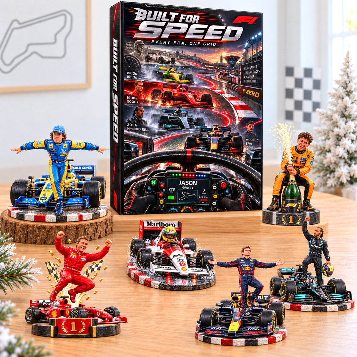 Racing Legend Christmas Advent Calendar Blind Box - Personalized Christmas Gifts 05haqn281026-Homacus