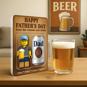 Best Dad Ever Reward Acrylic Plaque - Personalized Gifts For Father 01NAQN260425-Homacus