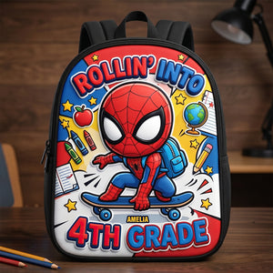 Little Skater Hero Backpack - Personalized Gifts For Kids 04NADT300626