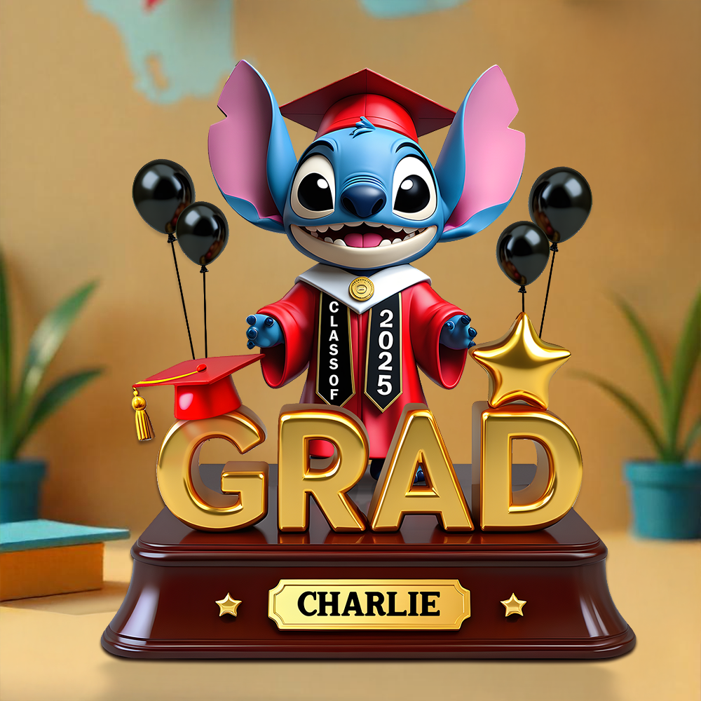 Christmas Gift for Graduates: Personalized Graduation Plaque 01napu180425-Homacus