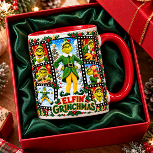 Naughty Pose Christmas Coffee Mug - Personalized Christmas Gifts 04PALU141026-Homacus