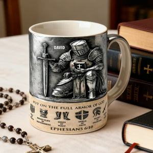 Full Armor Of God Coffee Mug - Personalized Gift For Christian 03TOLU251225-Homacus