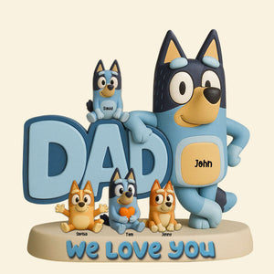 Cartoon Dad Acrylic Plaque - Personalized Gifts For Dad 02NATN180425-Homacus