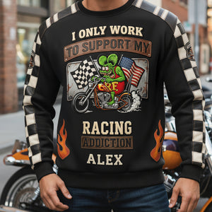Racing Addiction 3D Shirt - Personalized Gifts For Hot Rod Lovers 01pata120326-Homacus