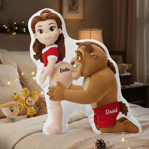 Sweet Couple Pillow Personalized Gifts For Couple 06OHLU141125-Homacus