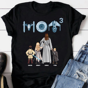 Galaxy Mom Shirt - Personalized Gifts For Mother 02qhtn230224hhhg-Homacus