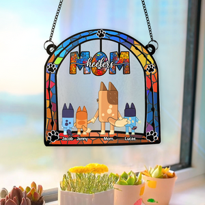 Personalized Gifts For Mom Window Hanging Suncatcher Ornament 03ohpu140225-Homacus