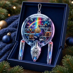 Ship To Uncharted Space Ornament, Personalized Gifts 01QHLU240926-Homacus