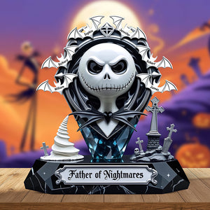 Father Of Nightmares Acrylic Plaque Personalized Gifts For Dad 03TGQN030525-Homacus