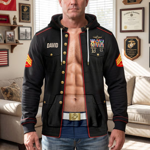 Celebrate Your Service With Humor! Hilarious Vacation Military Uniform 3D Shirt - Personalized Gifts For Veterans 03huqn140726