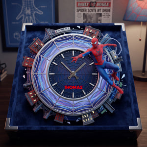 Masked Fighter Acrylic Wall Clock - Personalized Gifts 05nalu180726-Homacus