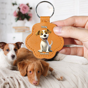 Heartfelt Pet Fur Storage Keychain - Personalized Memorial Gift For Pet Lovers 06LALU021025-Homacus