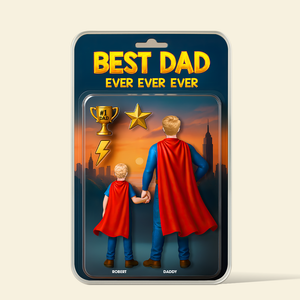 Super Dad Plaque - Personalized Gifts For Dad 01hupu290425-Homacus