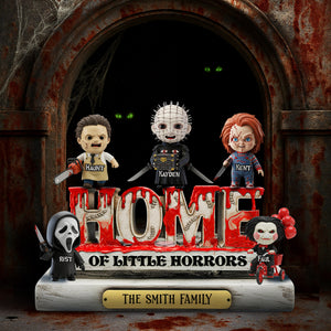 Horror Home Acrylic Plaque - Personalized Gifts For Family 05QHLU250825-Homacus