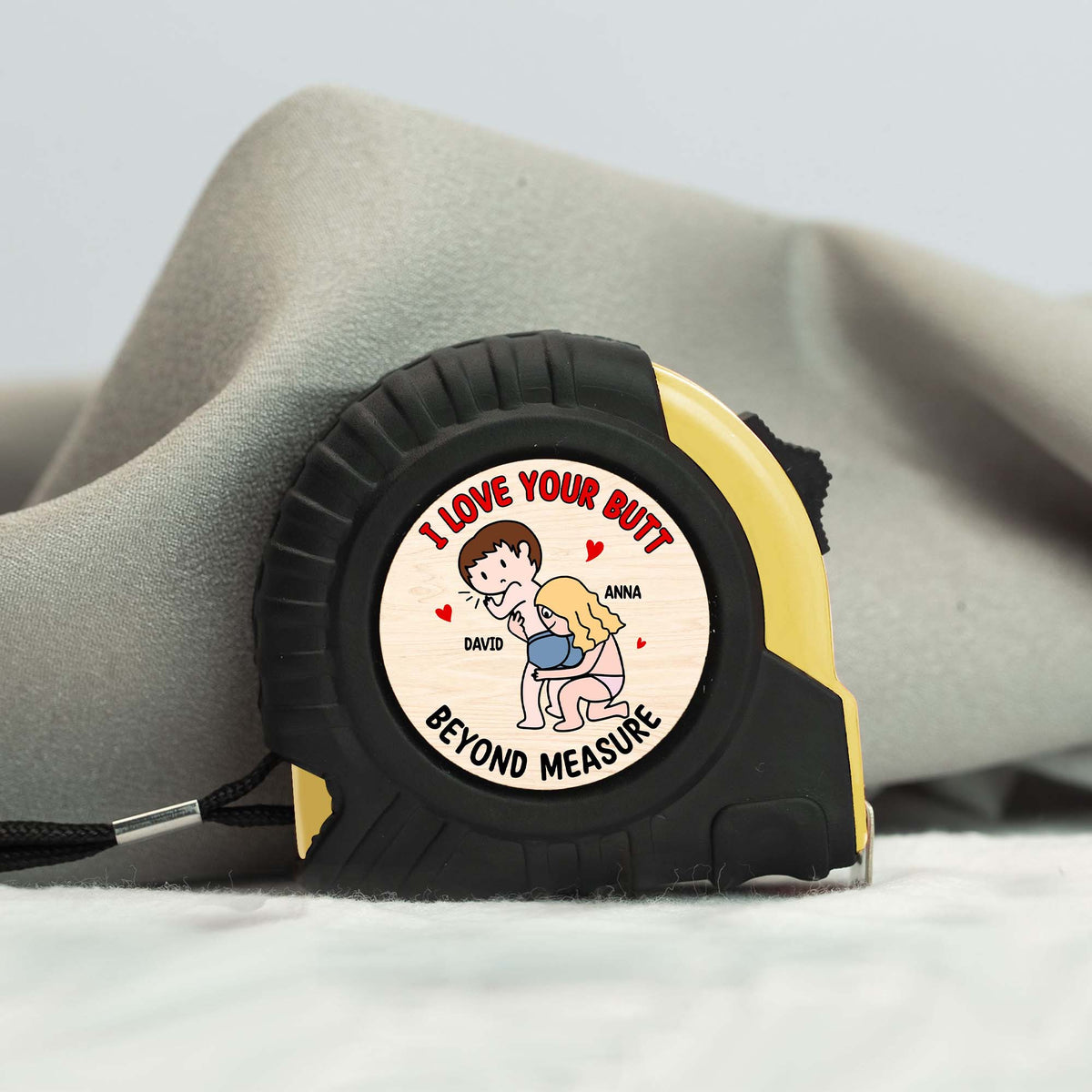 Personalized Gifts For Couple Tape Measure I Love Your Butt 01natn240524hh-Homacus