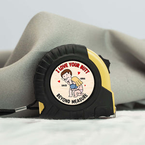 Personalized Gifts For Couple Tape Measure I Love Your Butt 01natn240524hh-Homacus