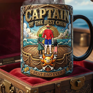 Captian Of The Best Crew Magic Coffee Mug - Personalized Gifts For Dad 02TODT120526-Homacus
