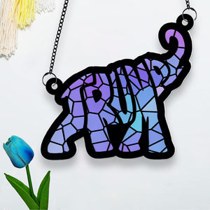 Personalized Gifts For Family Suncatcher Ornament 02ACDT180724-Homacus