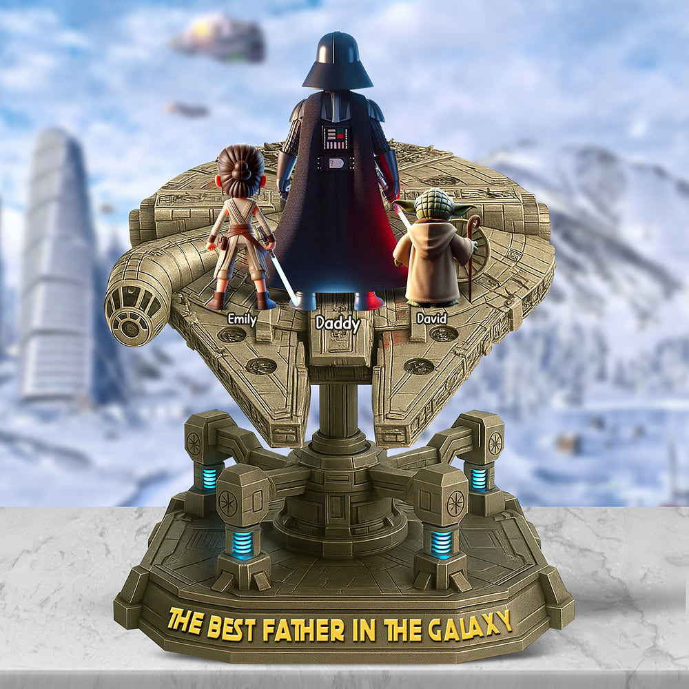 The Best Galaxy Father Acrylic Plaque - Personalized Gifts For Father 01OHQN030525-Homacus