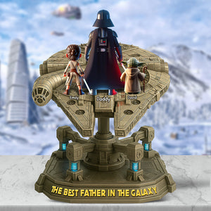 The Best Galaxy Father Acrylic Plaque - Personalized Gifts For Father 01OHQN030525-Homacus