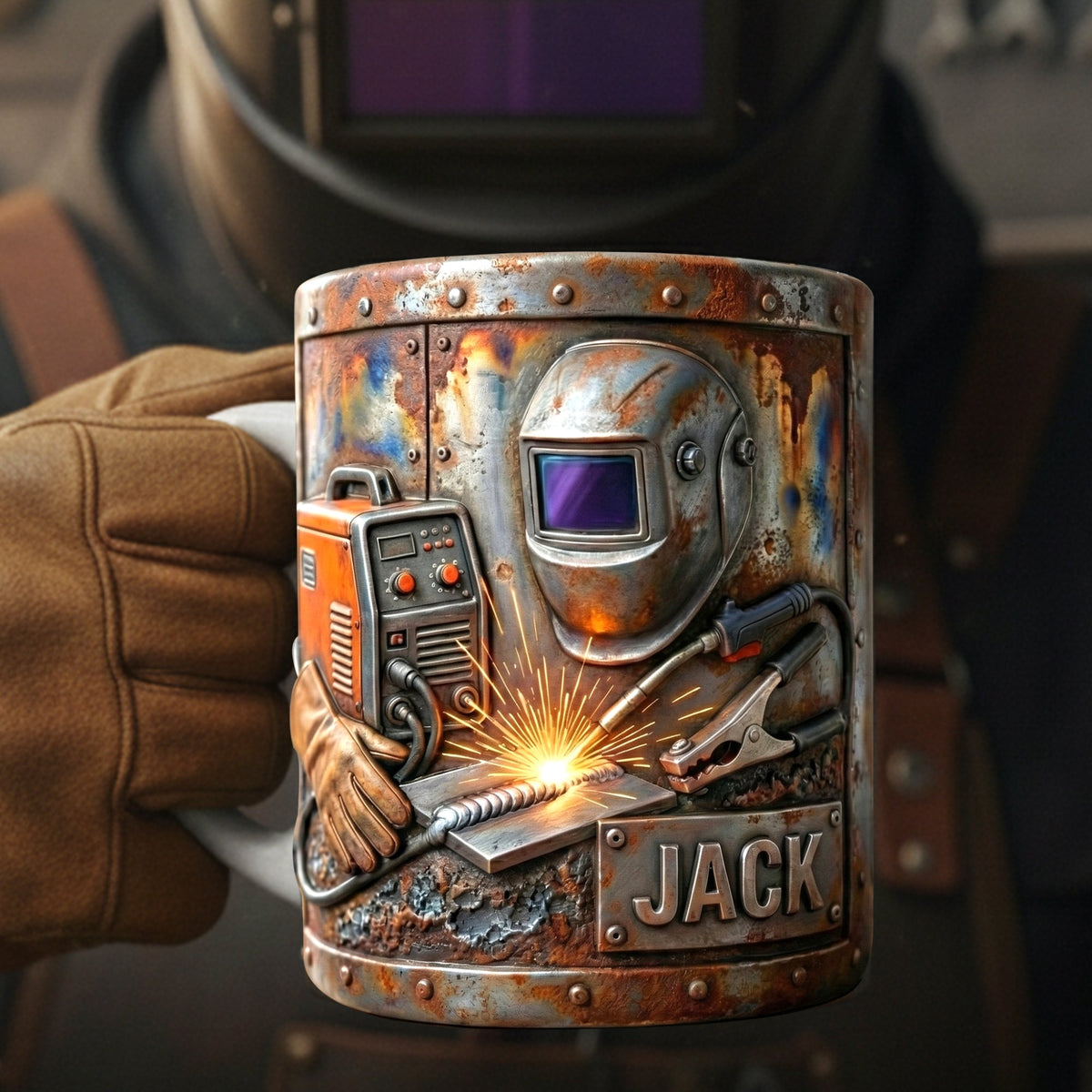 Proud Welder Coffee Mug - Personalized Gifts For Welders 08TGLU271125-Homacus